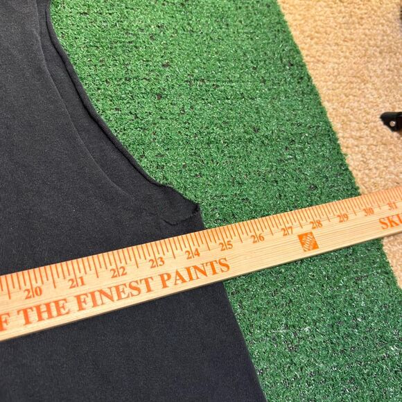 Men's Grey and Black T-shirt - Picture 5 of 5